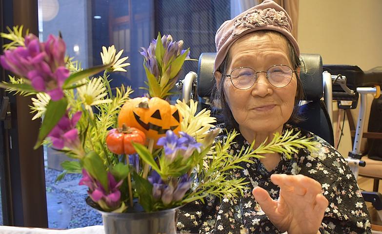 フラワーアレンジメント～ハロウィンバージョン～