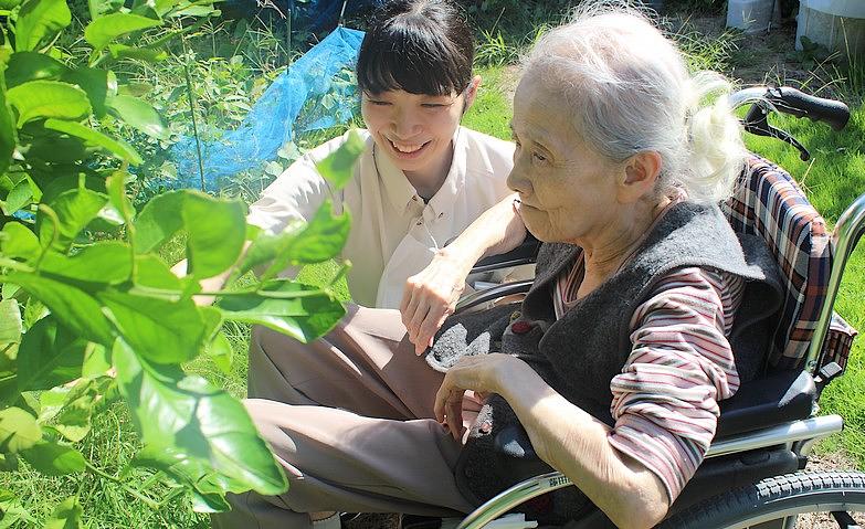 「青々とした葉を見ると元気が出てくるわ！」