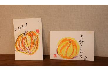絵手紙教室～かぼちゃを描こう～画像3