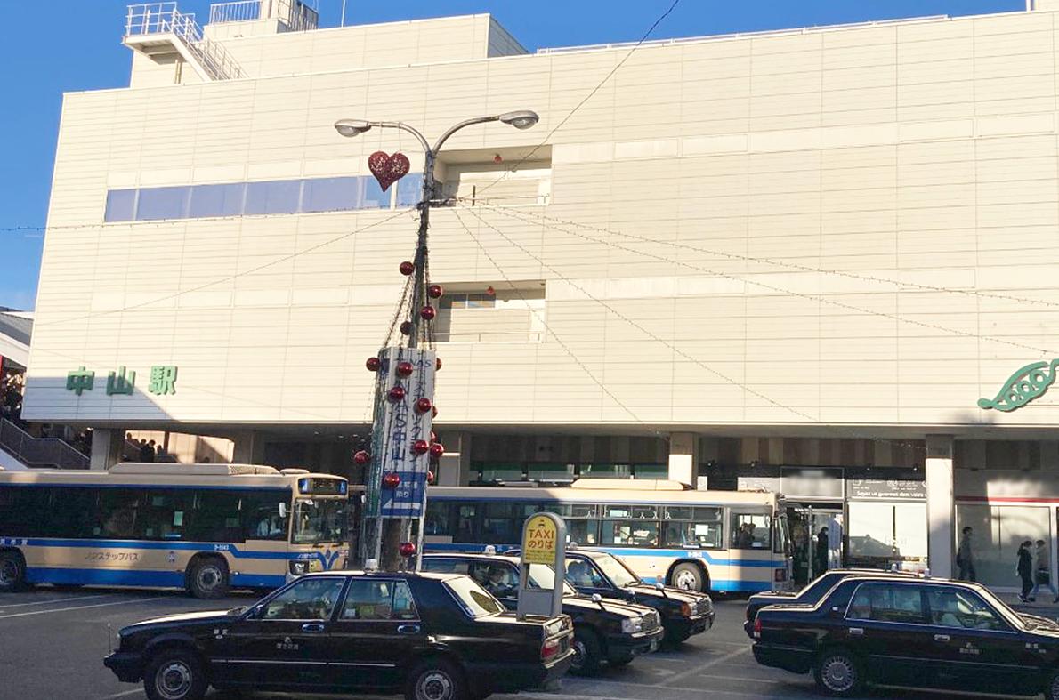 JR横浜線「中山駅」