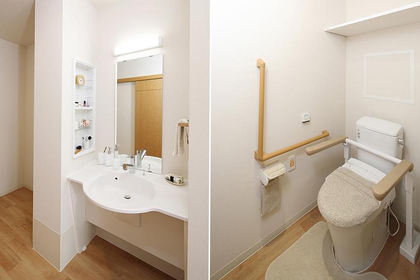 A1タイプ居室イメージ　洗面／トイレ