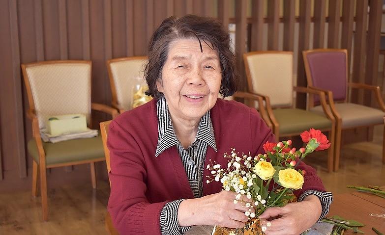 華やかなクリスマスのアレンジメント