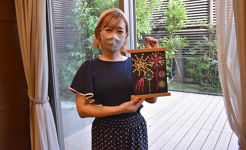 手芸の時間～花火アート～