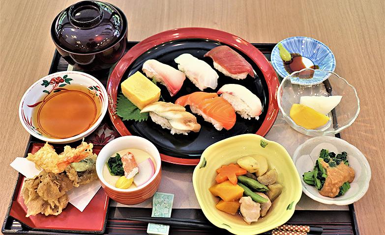 季節の「イベント食」～握り寿司御膳～