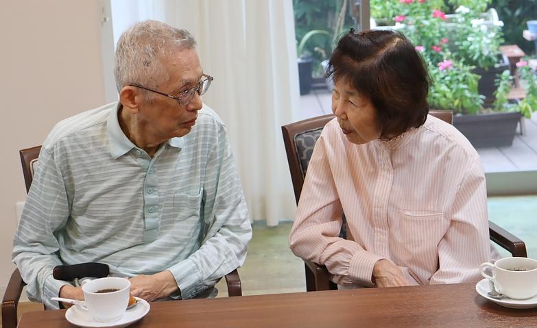 交流会後のひととき