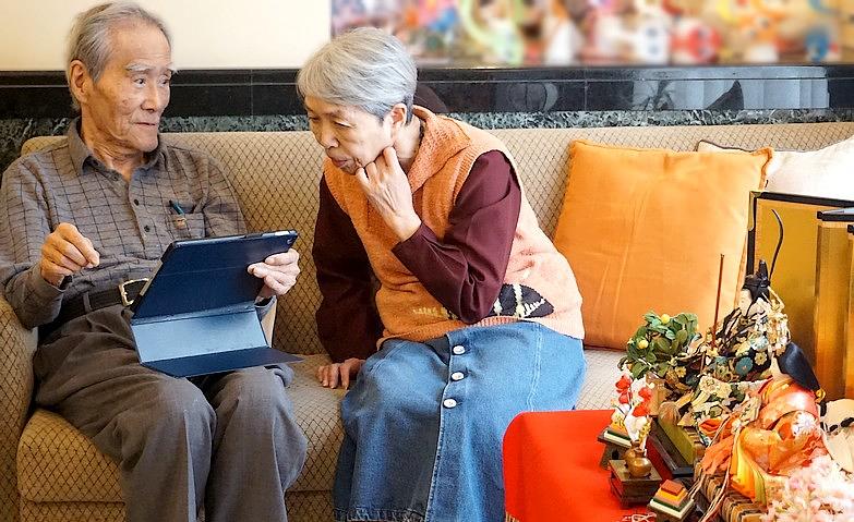 タブレット使いはお手のもの