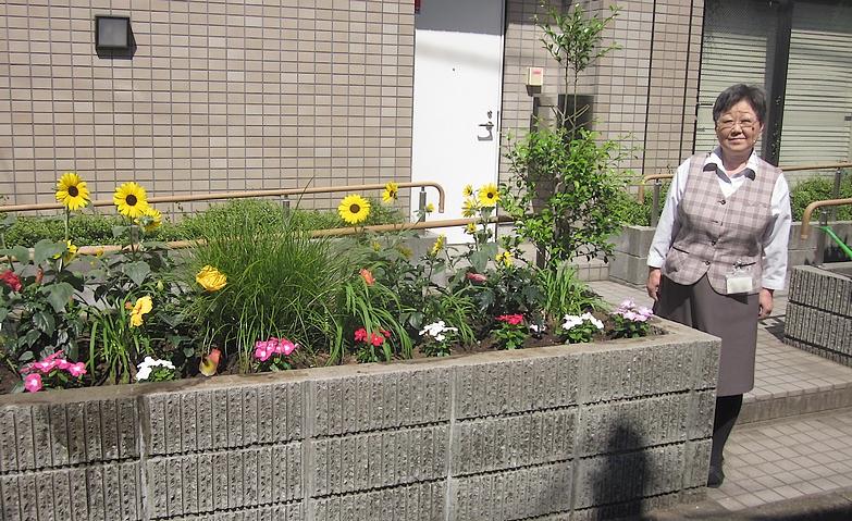 お花入れ替え～夏バージョン～