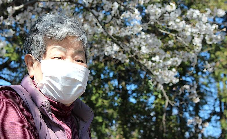 桜と一緒に！
