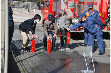 2月11日消防・避難訓練をしました！画像3