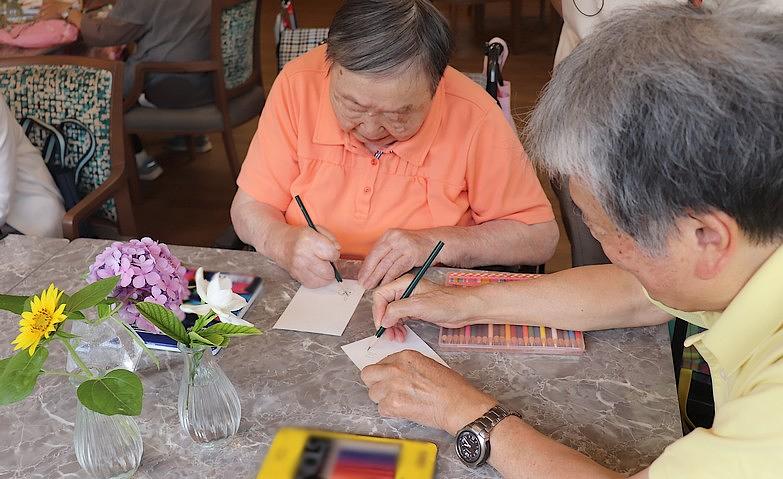 世界にひとつ、心を映す絵手紙