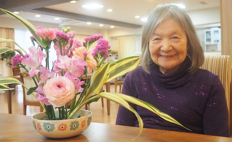 2月のフラワーアレンジメント