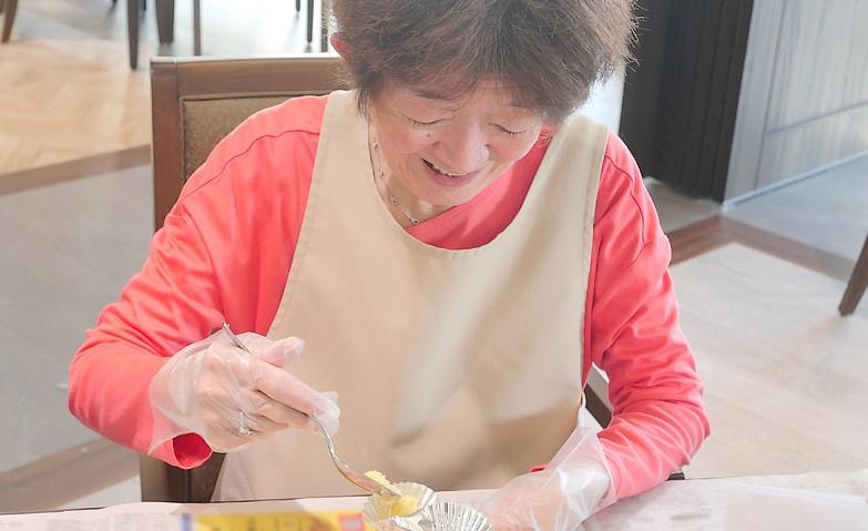 スイートポテト作り