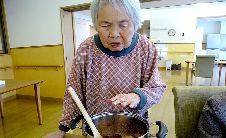 さくらんぼジャム作り