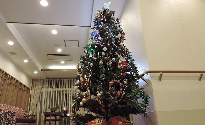 クリスマスツリー完成！			