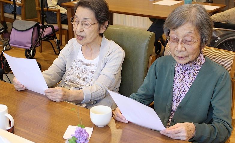 「歌うのは楽しいですね」