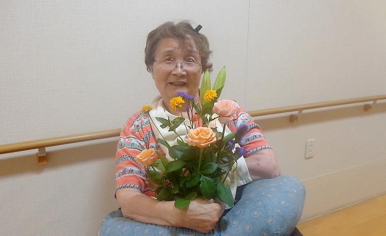 きれいなお花がいきいきしている！