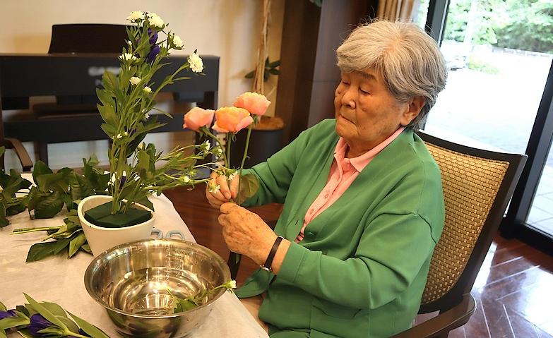 お揃いの彩りに思わず笑顔