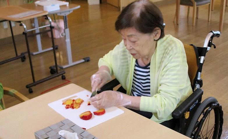 「くららカフェ」でジャム作り