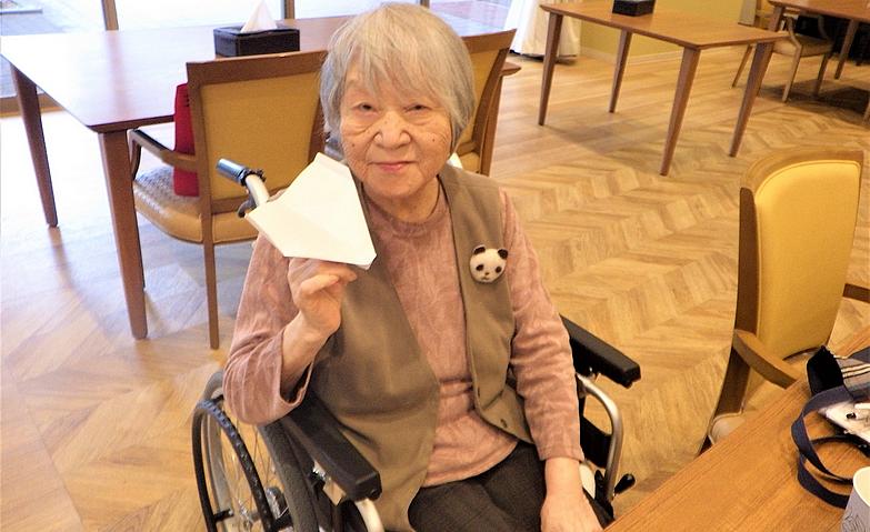 「紙飛行機を飛ばしたい」