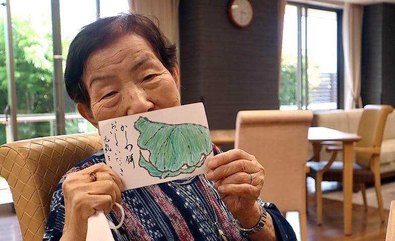 初めての絵手紙教室