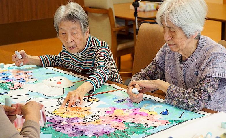 6月のちぎり絵