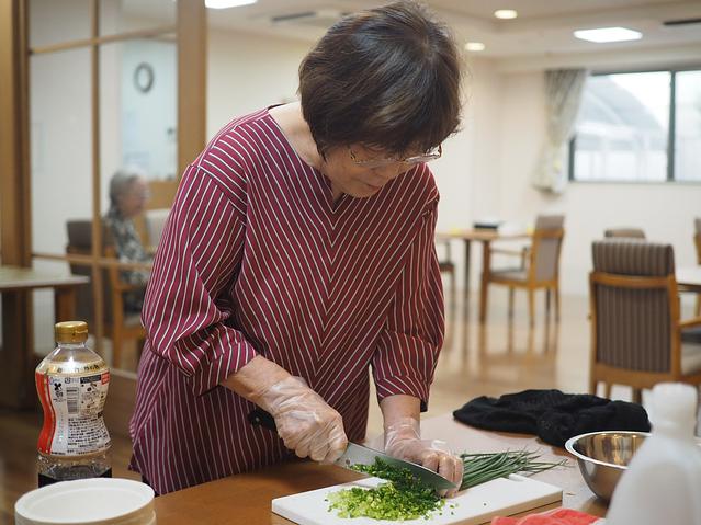 ホームで育てた素材で薬味づくり