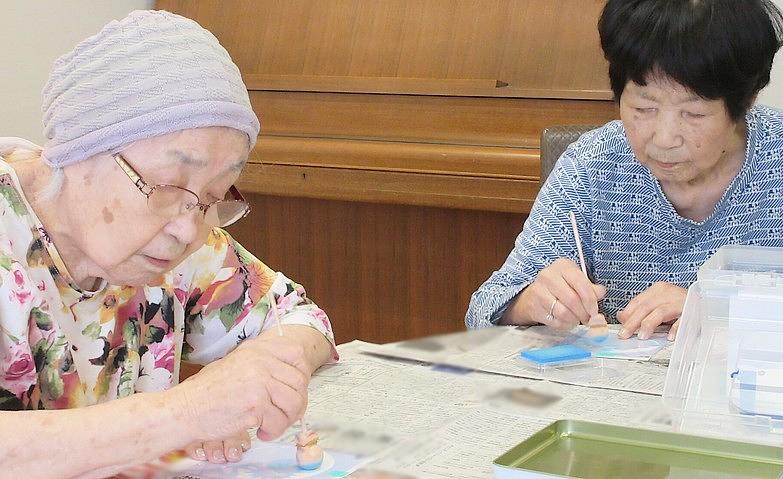 ステンシル～夏の青空とひまわり～