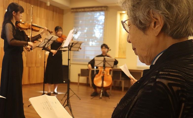 「また来てくださいね！」			