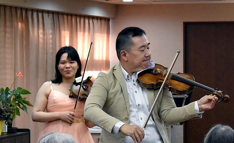 音楽の集い～バイオリンデュオ～