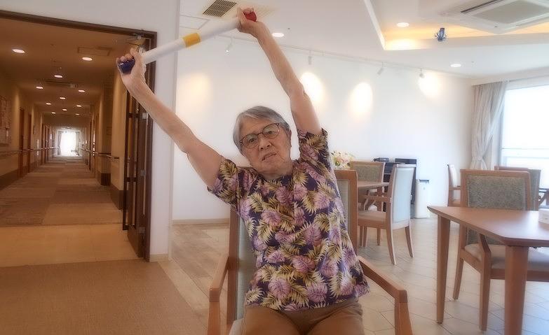 今日も元気に棒体操