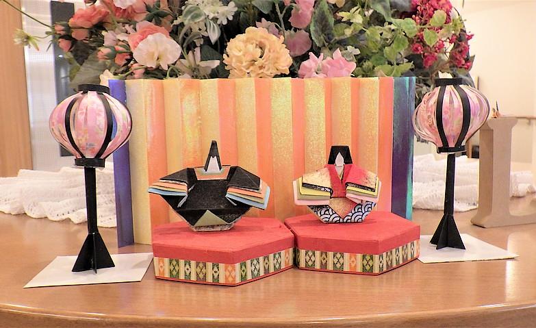 手作りの「ひな祭り」