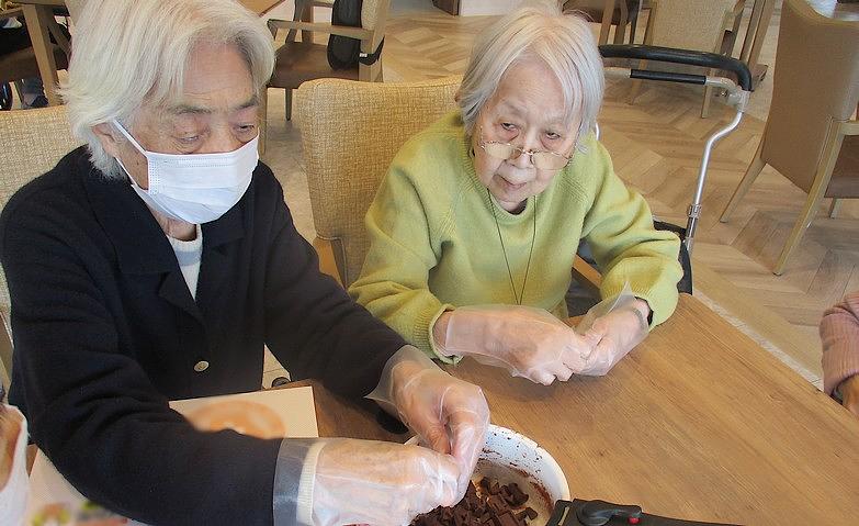バレンタインデーの準備