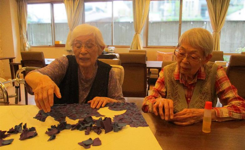 貼り絵アクティビティ