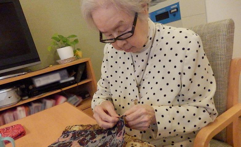 巾着を作りました！