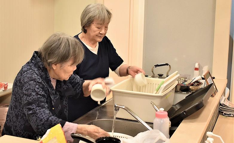 食後の洗い物はまかせて！