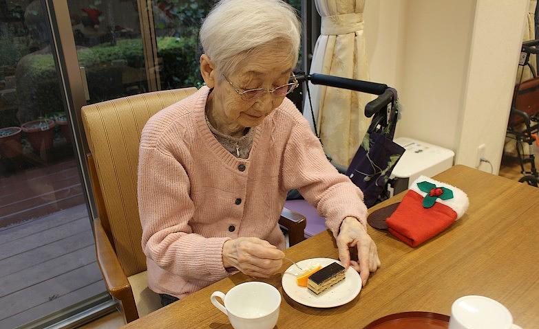 おいしいクリスマスケーキ
