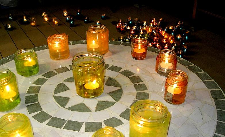 ホームで燈花会！