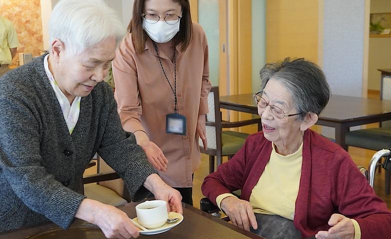 運動のあとはカフェでまったり