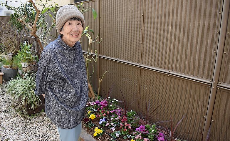 春を感じるお庭