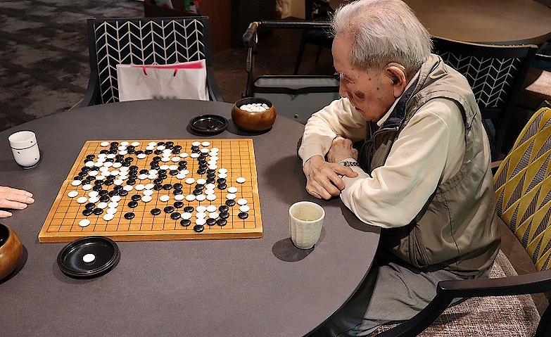 囲碁で交流会