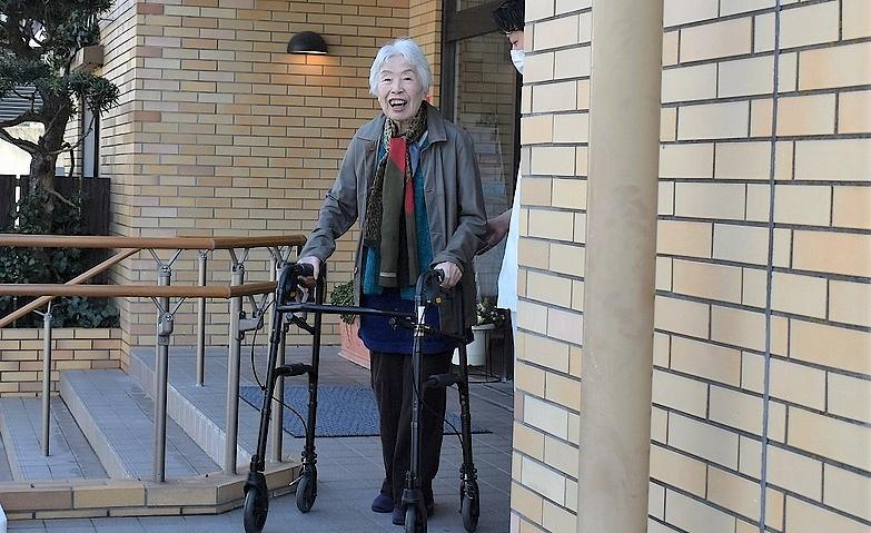 外は気持ちいいね！