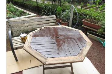 お庭のテーブルを改装！画像3