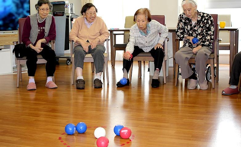 開幕！ボッチャ大会