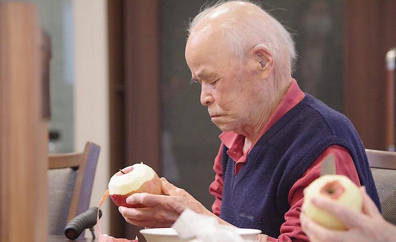 りんごの香り広がる時間