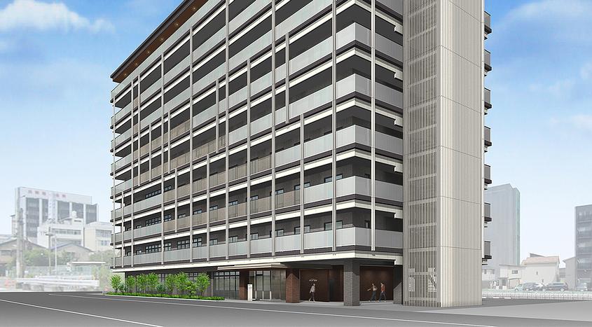 外観（完成予想CG）／土地の所有形態:事業主体非所有 建物の所有形態:事業主体非所有