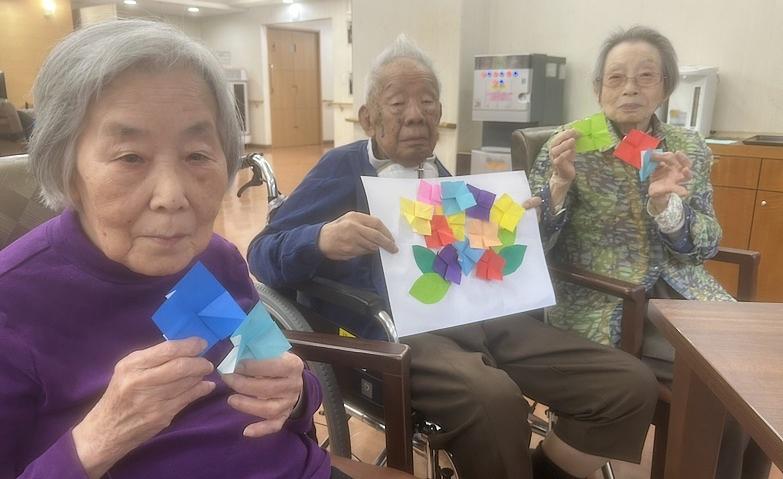色とりどりのアジサイ