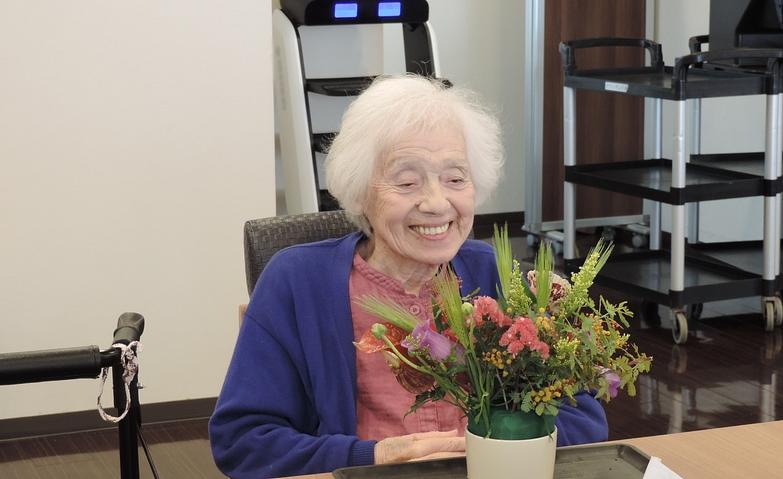 「満足です」～フラワーアレンジメント～