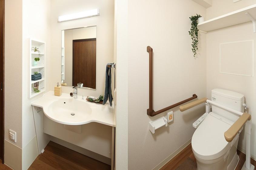 A1タイプ居室イメージ 洗面／トイレ