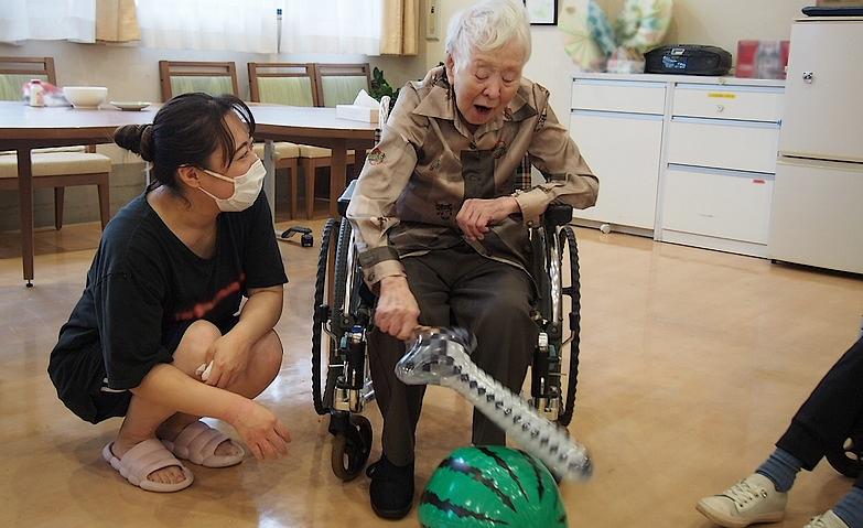 ご要望から生まれたスイカ割り
