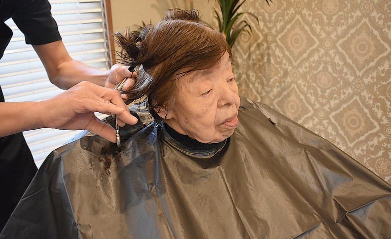 ホームが美容室に早変わり！？